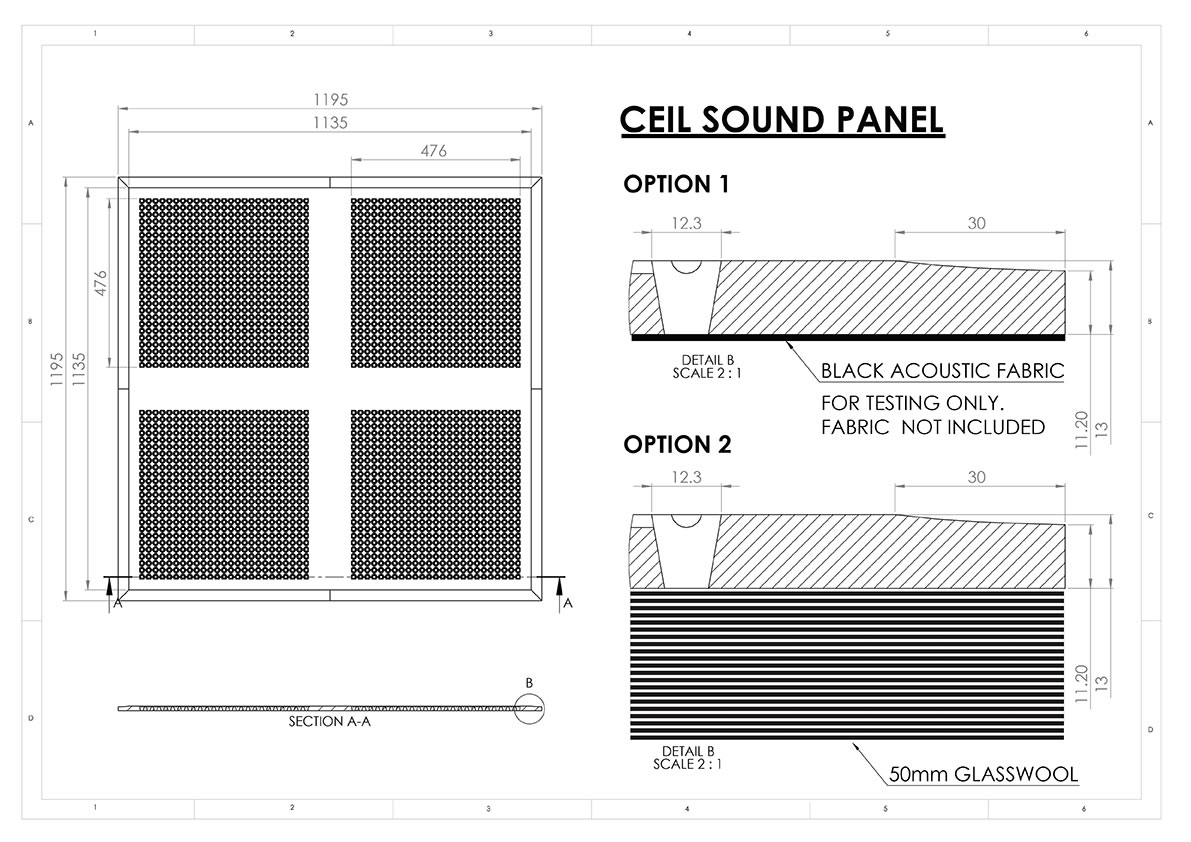 ceil sound - sound absorbtion panels