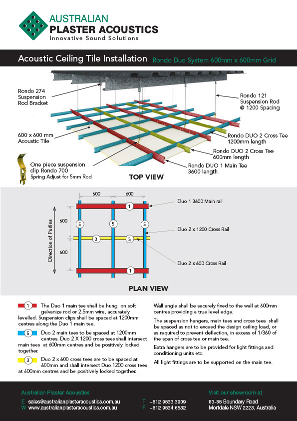 Ceiling Tile Installation