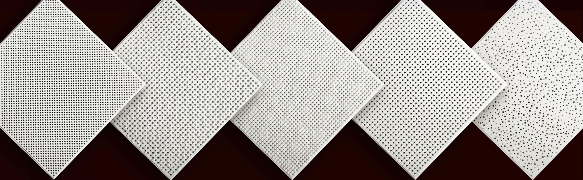 lightweight acoustic tiles